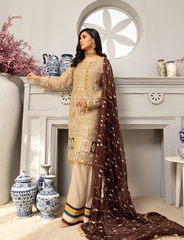 Pakistani Chiffon Suit