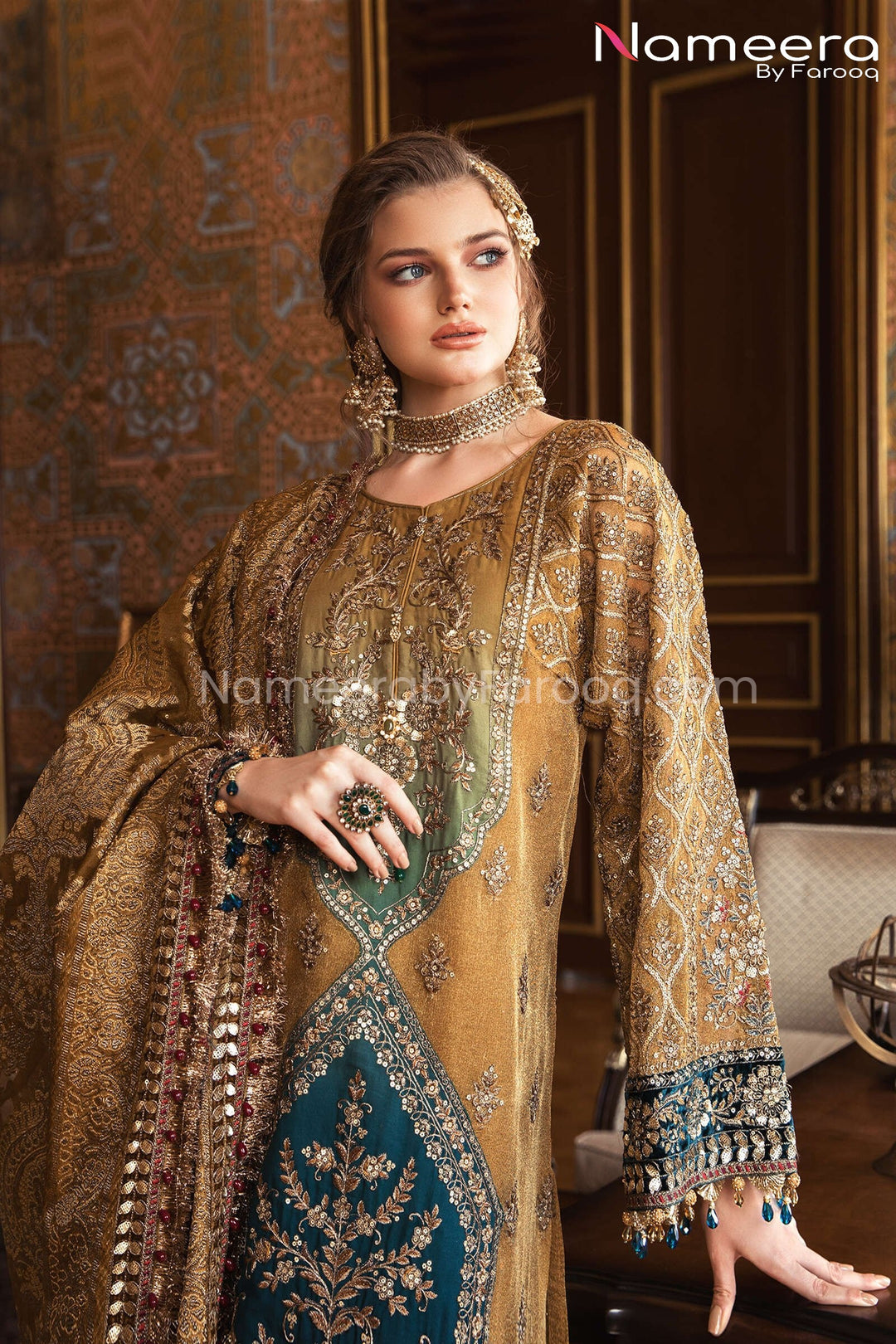Pakistani Churidar Pajama with Long Shirt Online