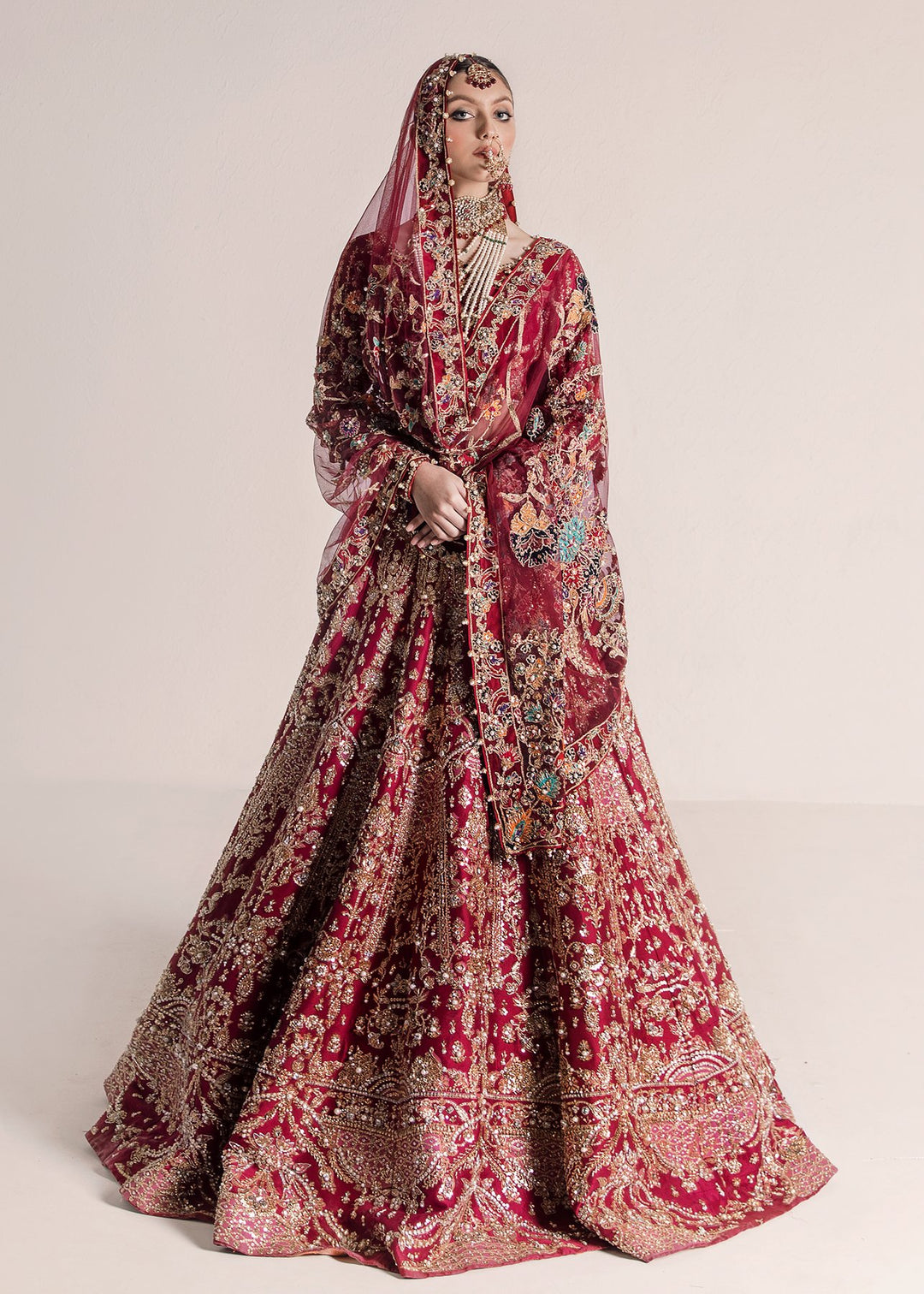 Pakistani Designer Bridal Lehnga Outfit