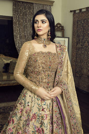 Pakistani Designer Bridal Long Maxi for Wedding Close Up