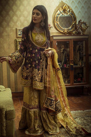 Pakistani Designer Gharara Shirt Outfit