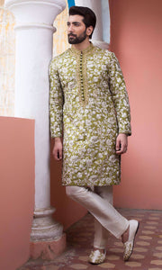 Pakistani Designer  Groom Sherwani Overall Look