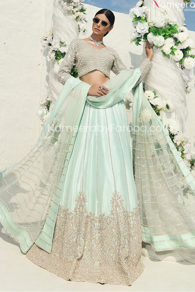 pakistani designer lehenga