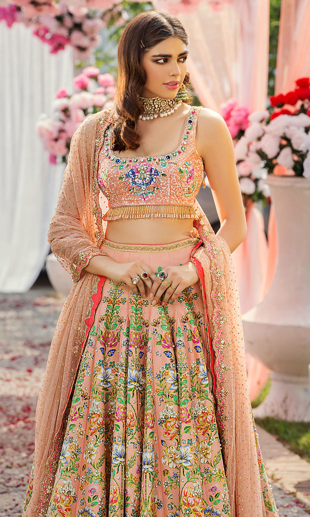 Pakistani Designer Lehnga Choli for Wedding 