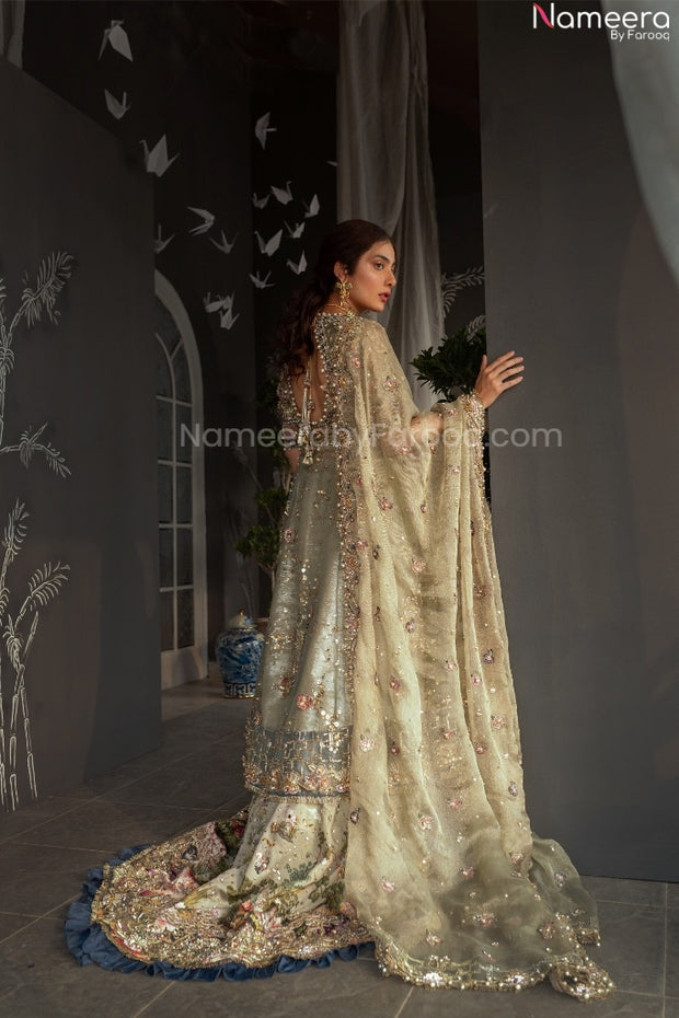 Pakistani Designer Mint Bridal Wedding 2022