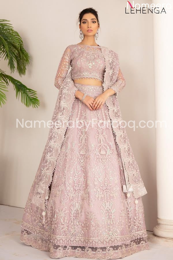 Soft pink lehenga choli