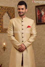 Pakistani Designer Sherwani Wedding Online 2021 Close up View