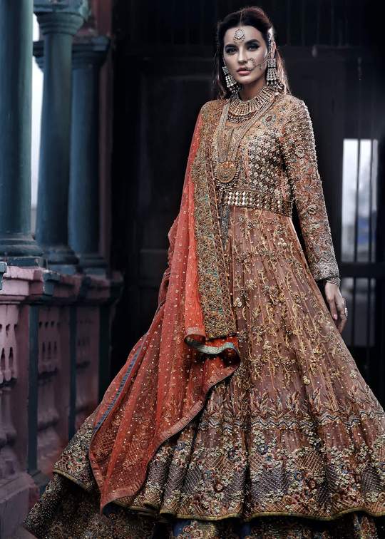 Pakistani Designer Traditional Bridal Wear