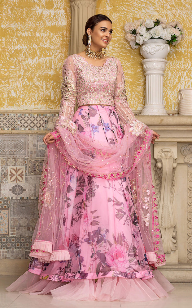 Pakistani Digital Printed Lehnga Choli