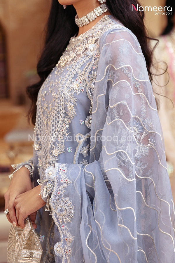 Pakistani Dress Online for Wedding Party 2021 Dupatta Look