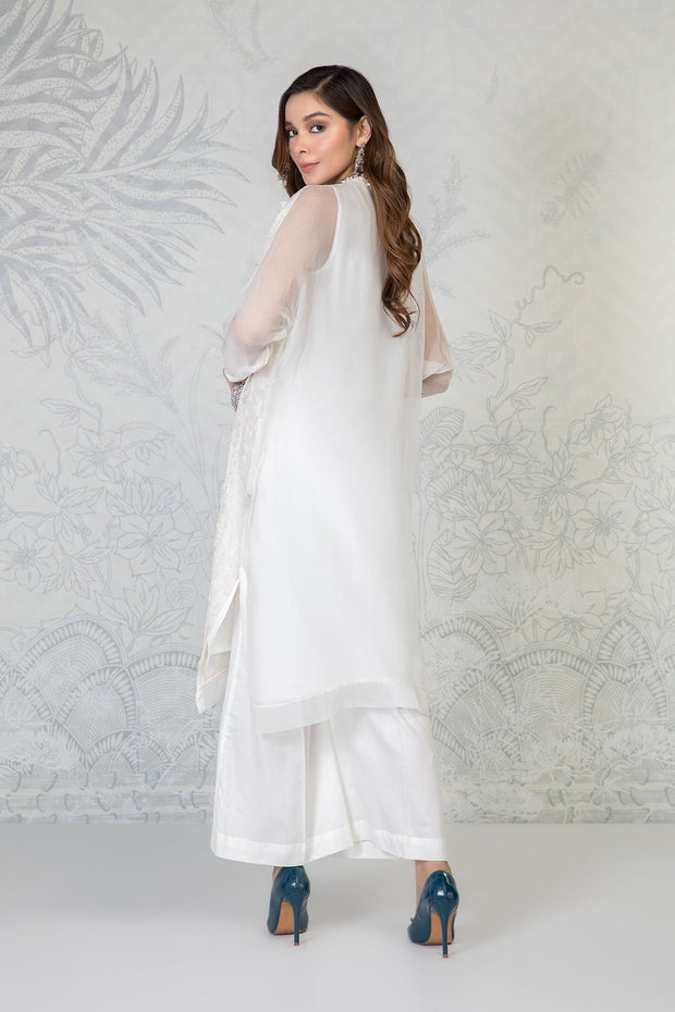 Pakistani Dress in Kameez Trouser Dupatta Style