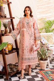 Pakistani Eid Dress Pink Kameez Trouser and Dupatta Style