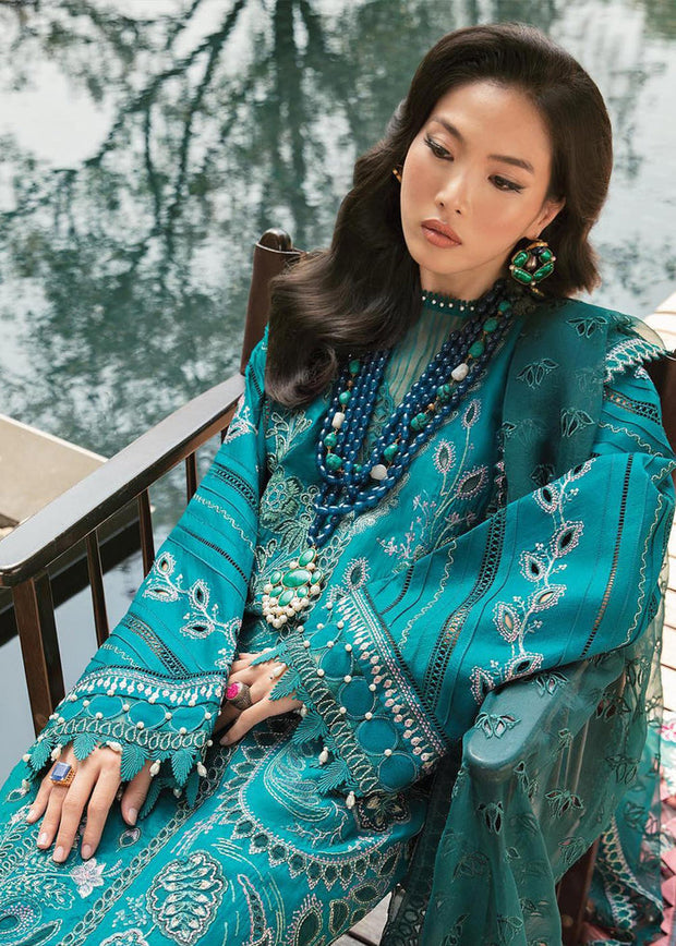 Emerald Green Lawn Kameez Salwar Pakistani Eid Dress CUSTOM SIZE Emerald Green Lawn Kameez Salwar Pakistani Eid Dress CUSTOM SIZE