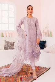 Pakistani Eid Dress in Lilac Kameez and Trouser Style