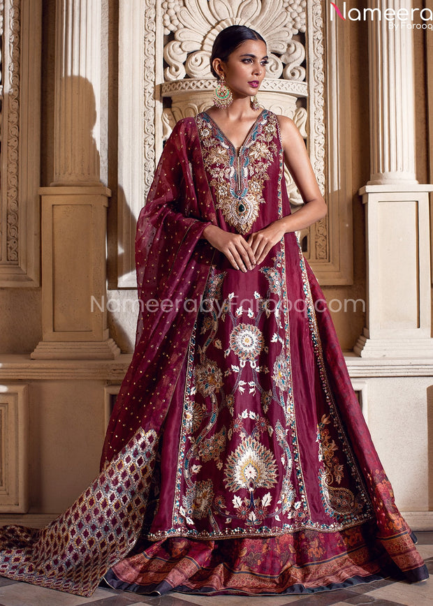 Pakistani Embellished Bridal Dress Online 2021 Overall Look