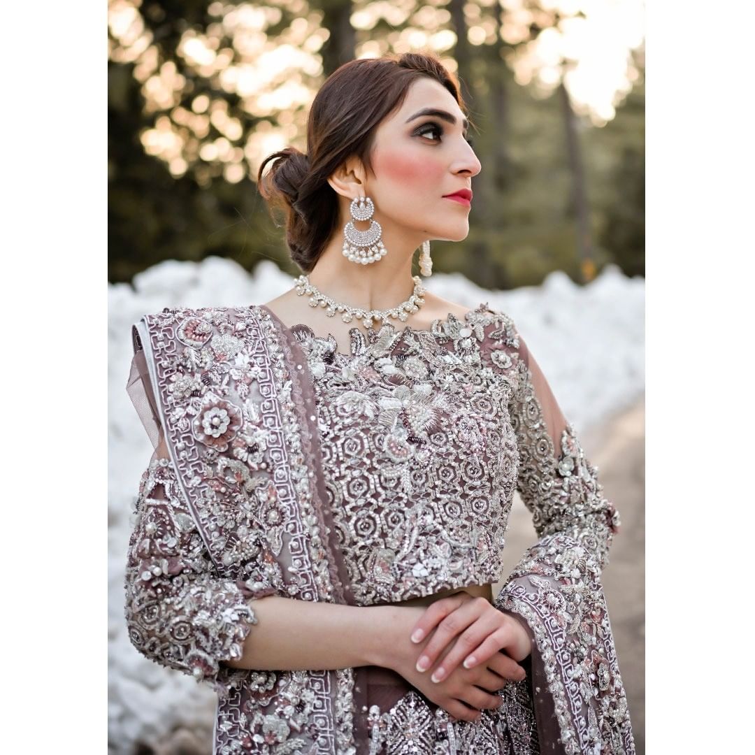 Pakistani Embellished Lehenga Choli and Dupatta