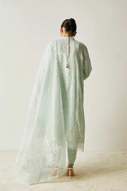 Pakistani Embroidered Blue Salwar Kameez with Dupatta Dress