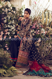 Pakistani Embroidered Party Wear Gown