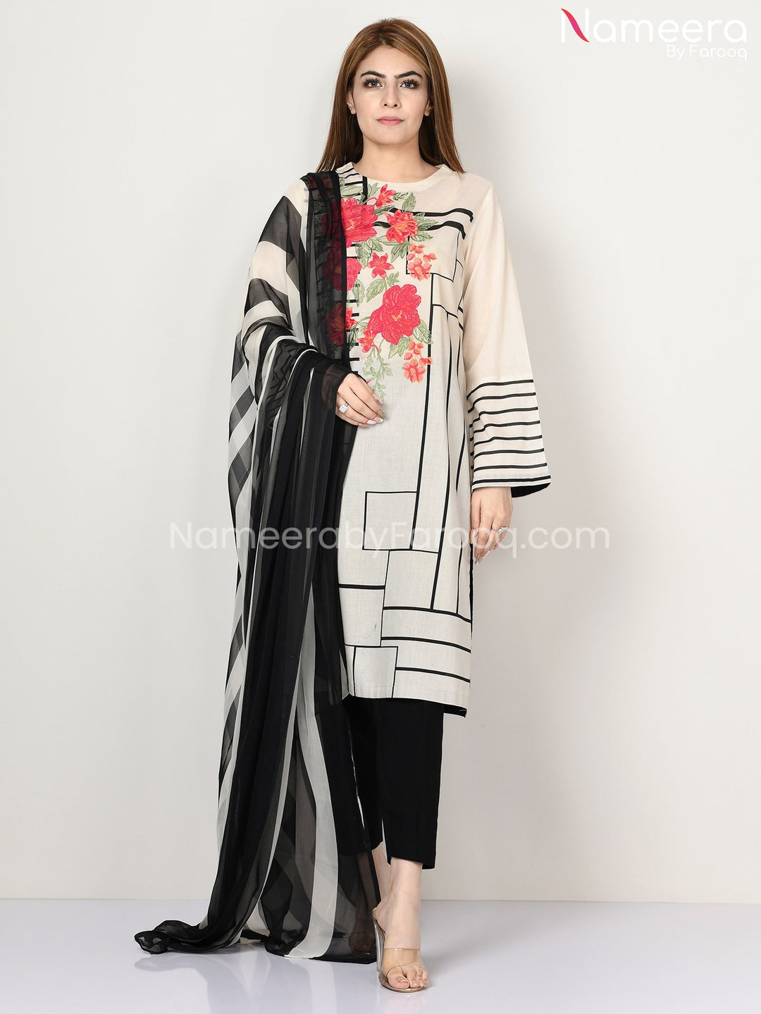 Pakistani Embroidered Dress