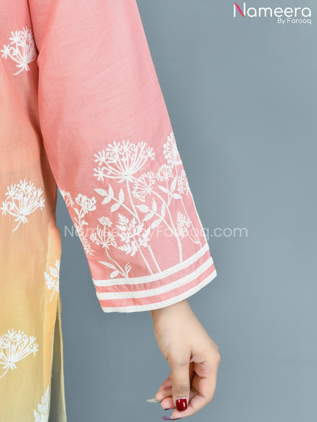 Pakistani Embroidered Kurtis
