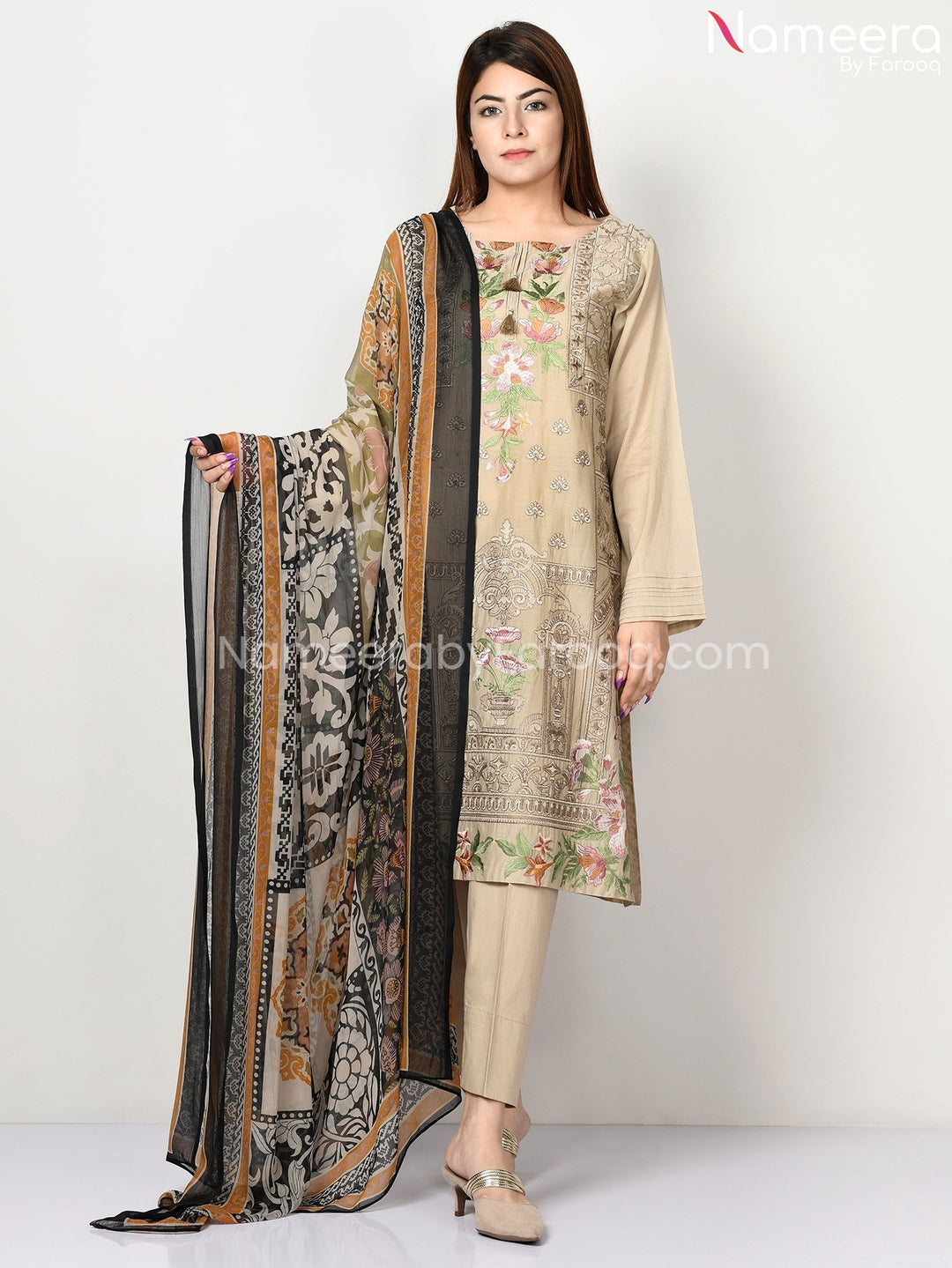 Pakistani Embroidered Lawn Suits