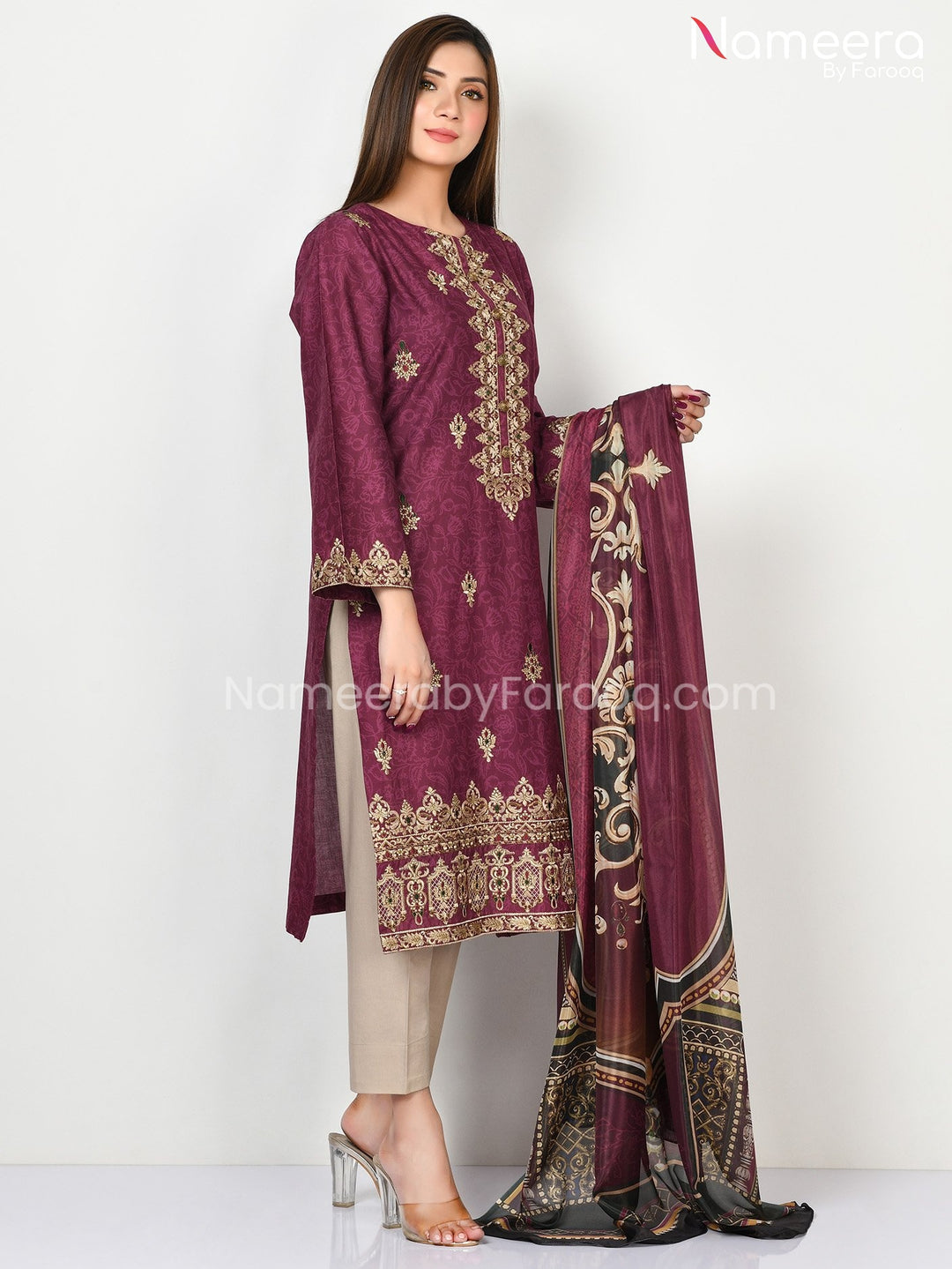 Pakistani Embroidered Lawn Suits