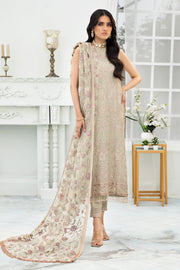 Pakistani Embroidered Long Kameez with Capri Party Wear