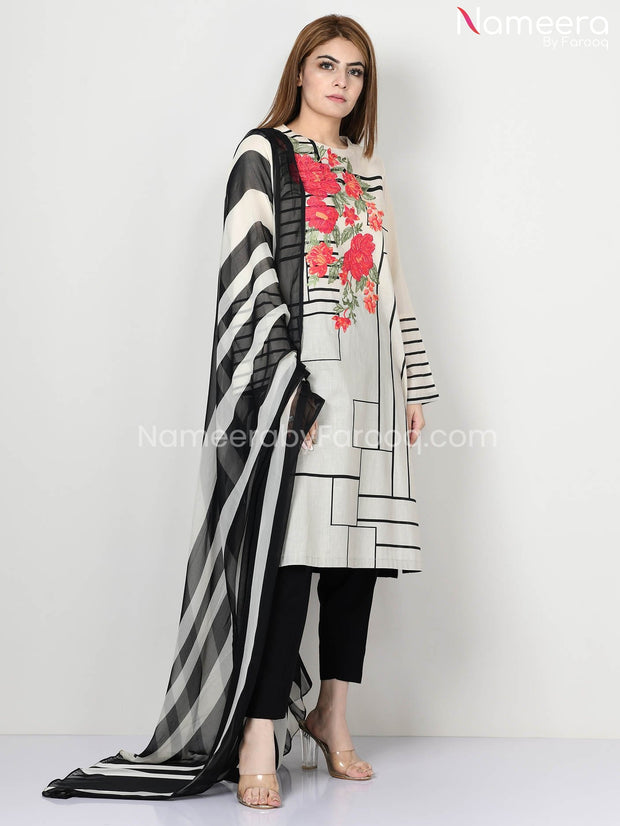 Pakistani Embroidered Suit