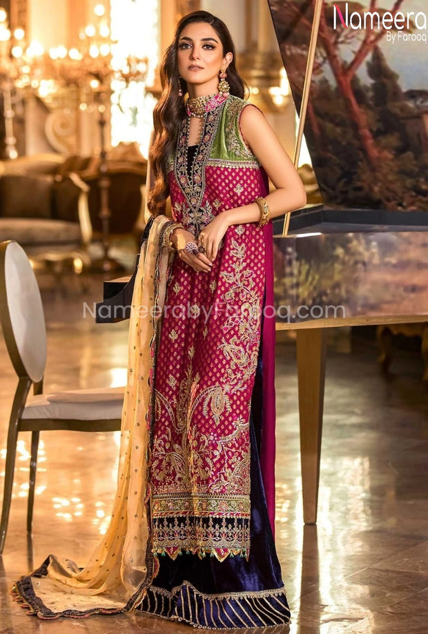 Pakistani Fancy Dress for Wedding Party 2021 #BB139