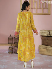 Pakistani Festive Shirt and Trousers for Ladies 2021