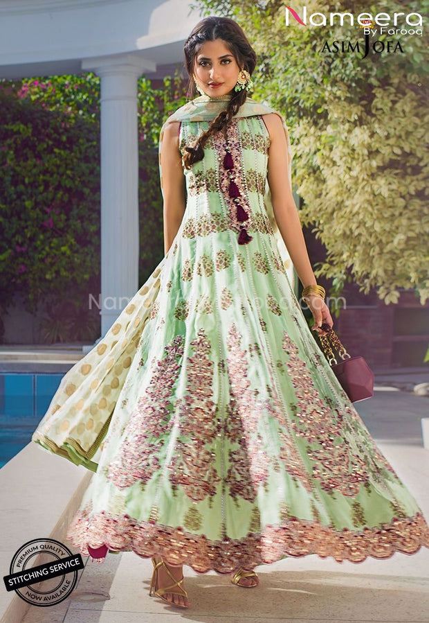 Pakistani Frock Dress for Wedding Party Online