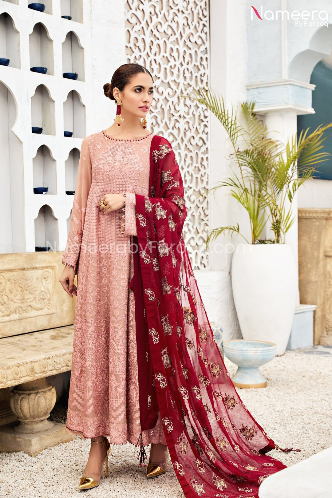 Pakistani Frock Dress for Women 