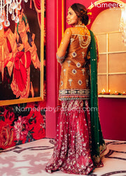 Garish Pakistani Gharara Dresses For Wedding Wear