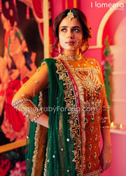 Garish Pakistani Gharara Dresses For Wedding Wear