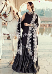 Pakistani Gharara Style Dress for Wedding Party 2021