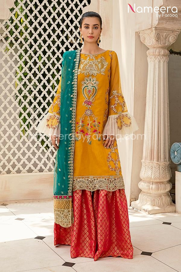 Pakistani Gharara