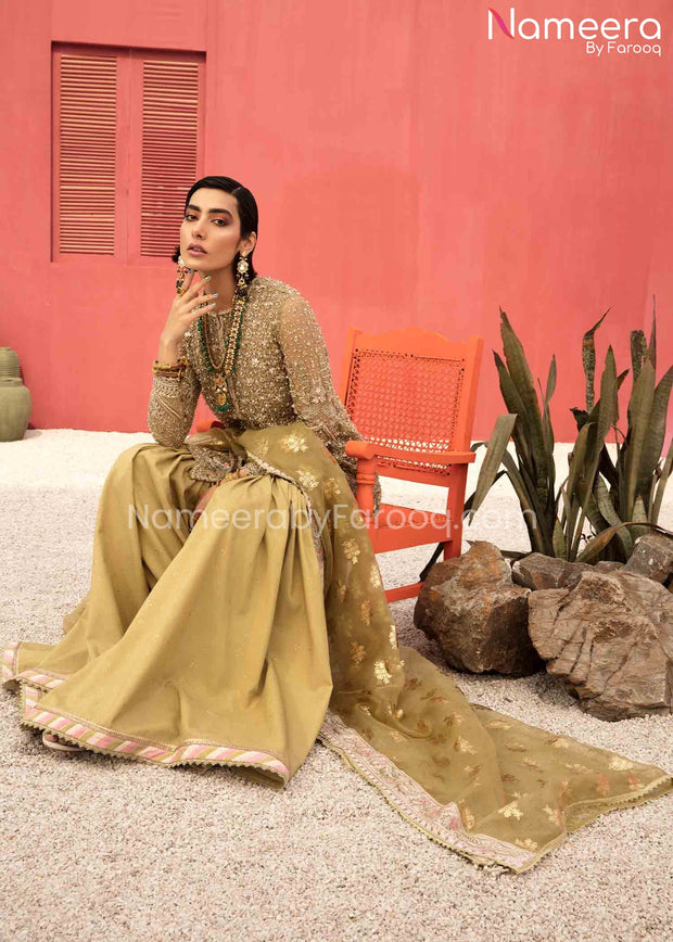 Pakistani Gharara for Bride