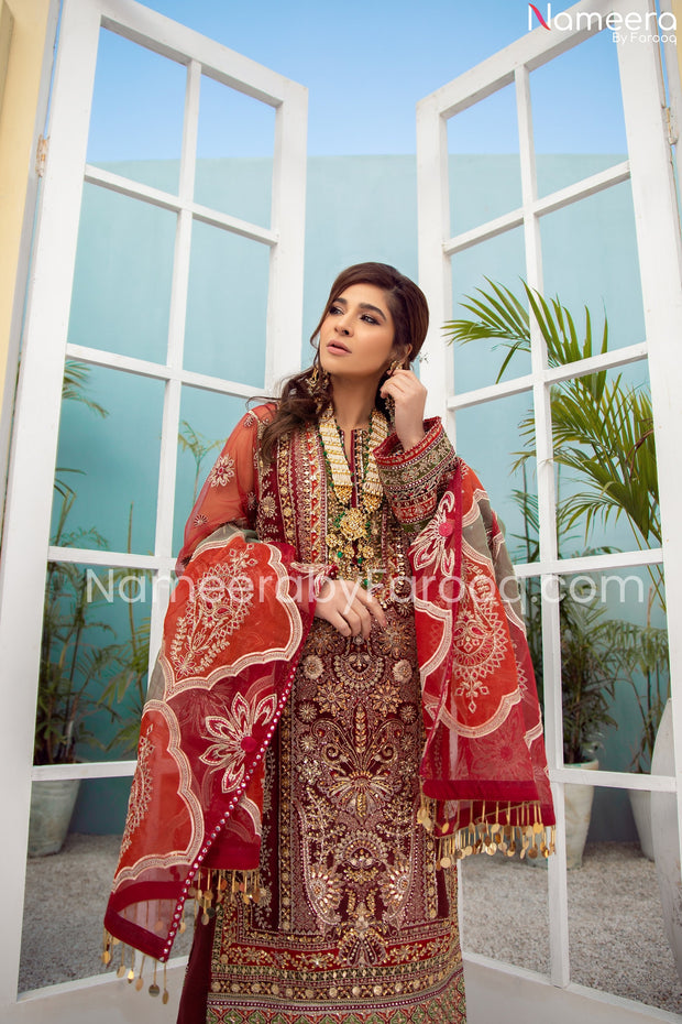 Pakistani Gota Kinari Dresses 