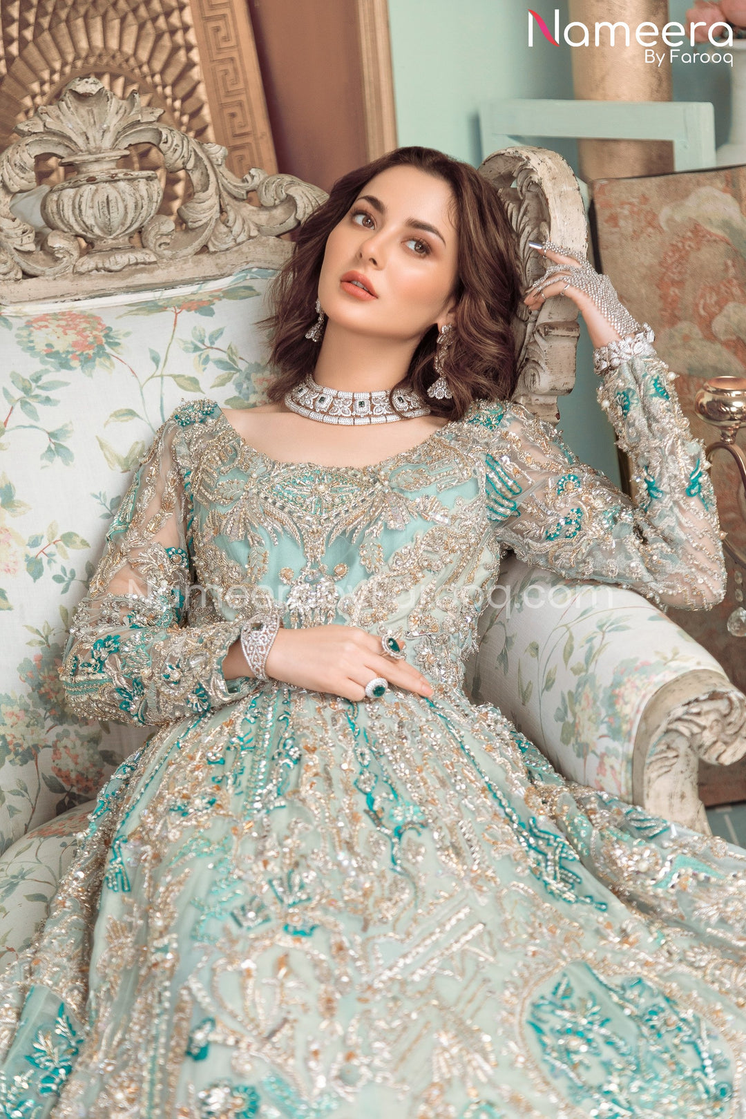 Pakistani Gown Dress Design
