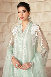 Pakistani Green Pure Silk Salwar Kameez Ladies Party Dress 2022