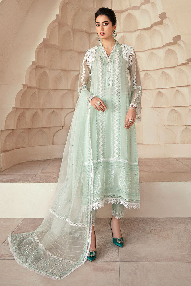 Pakistani Green Pure Silk Salwar Kameez Ladies Party Dress