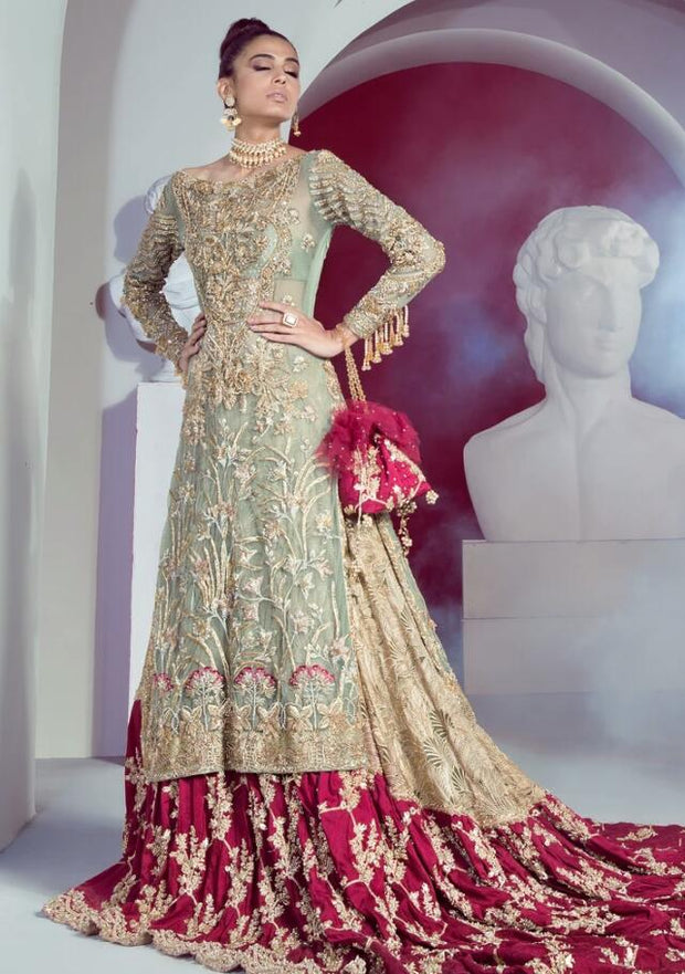 Pakistani Heavy Bridal Wear for Wedding Overall Look