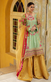 Pakistani Jacquard Suit for Wedding Party 