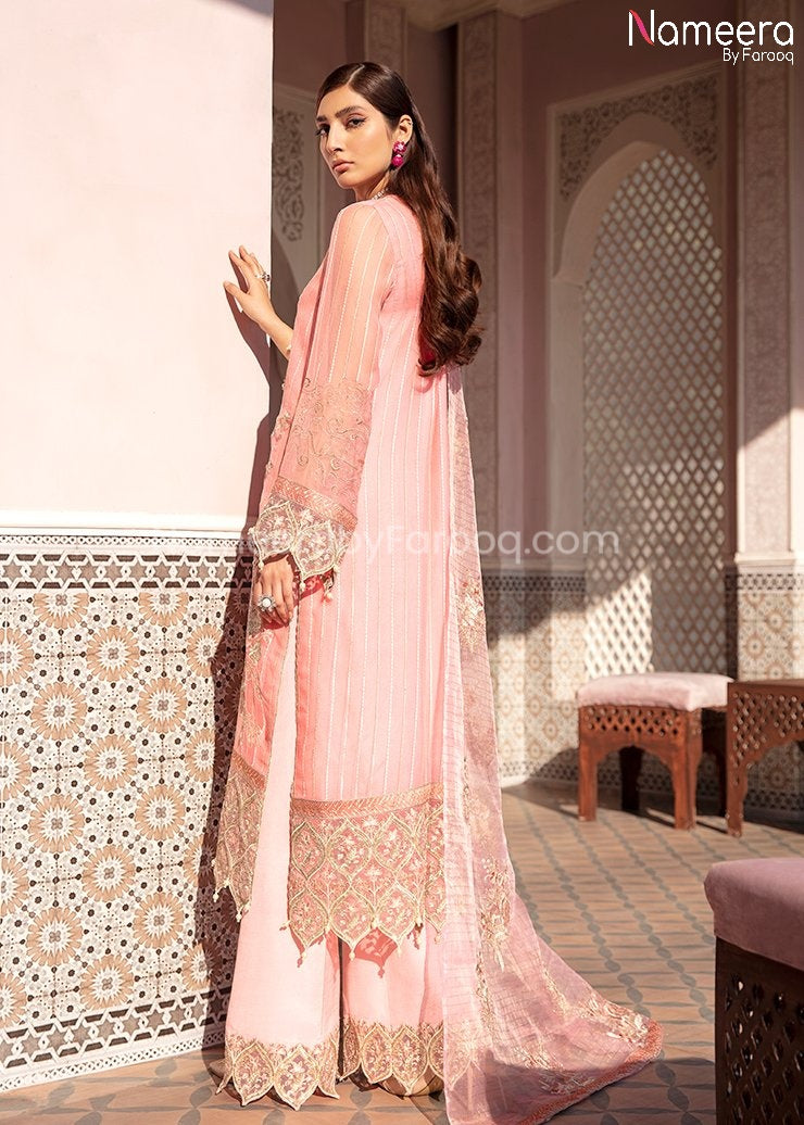 Chiffon Eid Dress for Girl