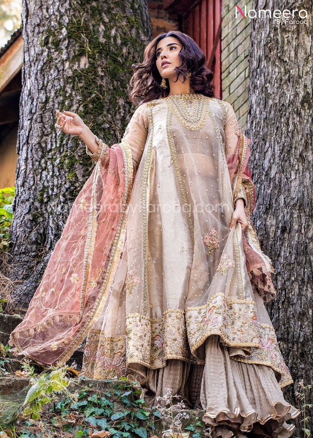 Pakistani Lehenga Bridal Dress Online for Women Overall Look