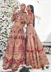Pakistani Lehenga Bridal with Choli for Wedding Models Look