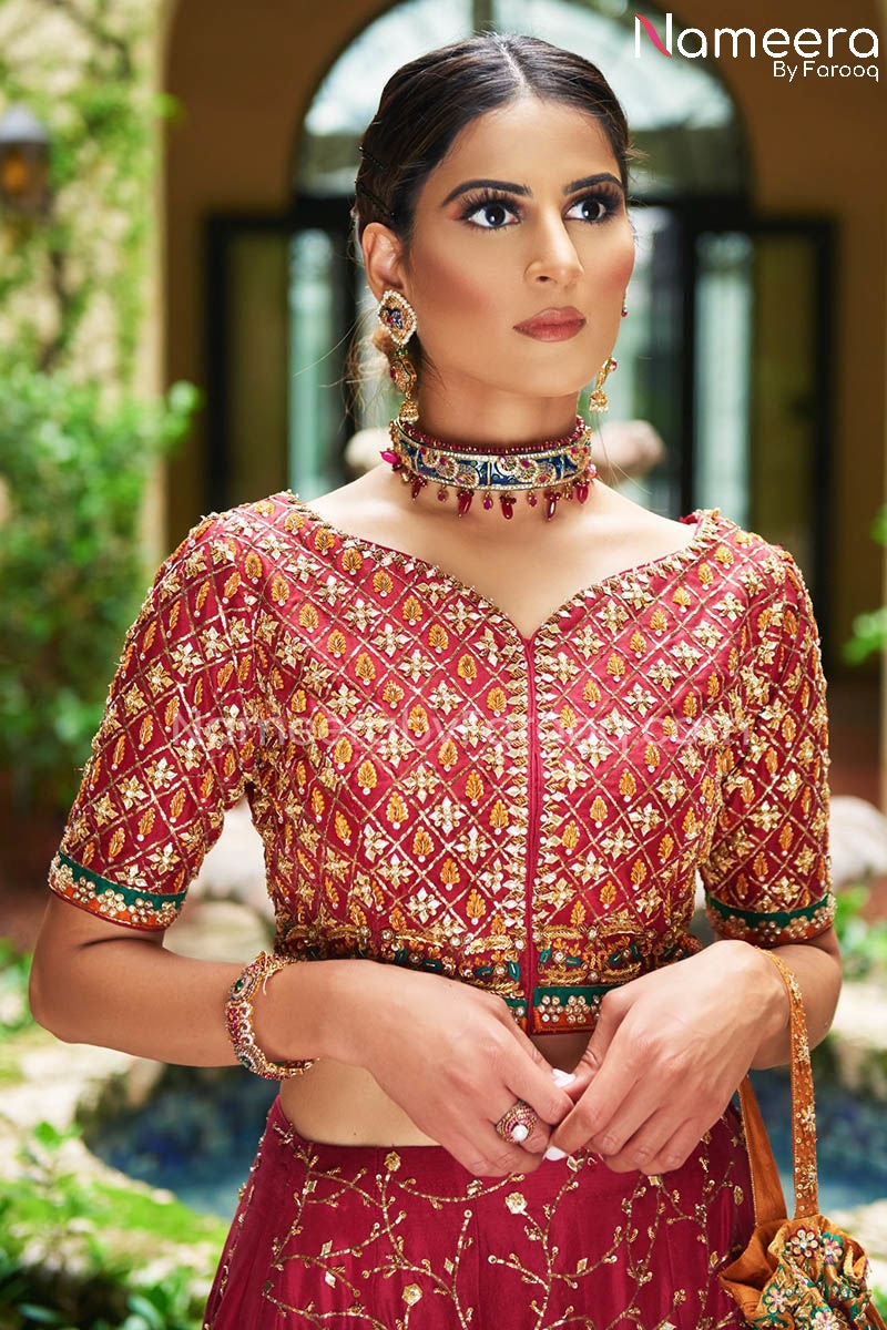 Pakistani Lehenga Choli