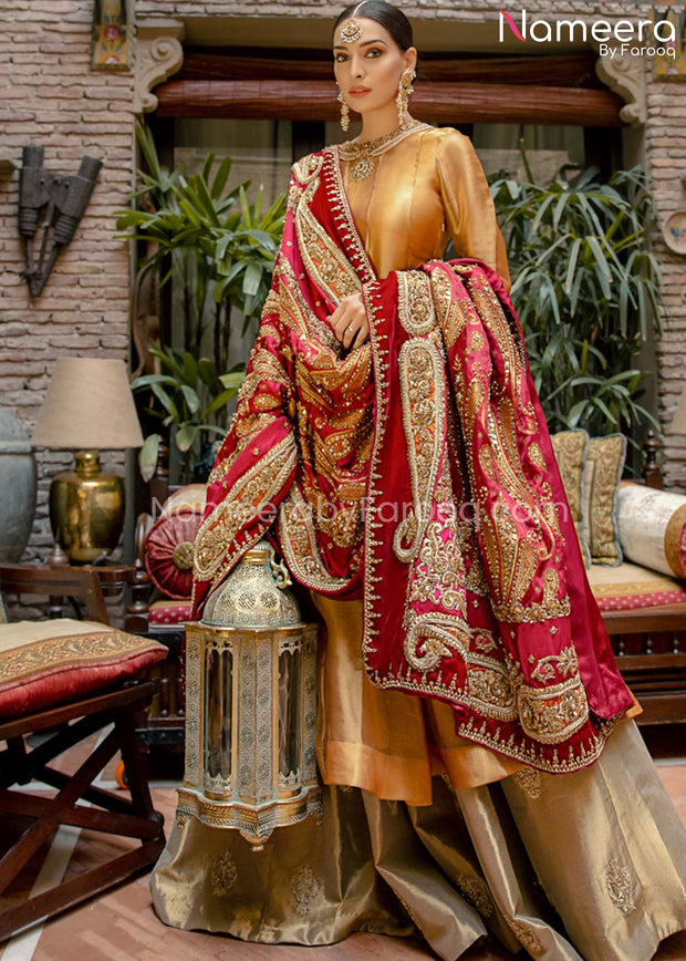 Pakistani Lehenga with Long Kurti