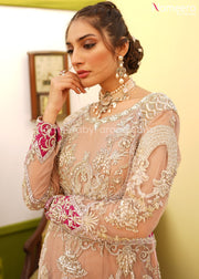Pakistani Lehenga with Long Kurti for Wedding Sleeves Look