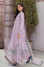 Pakistani Lilac Silk Salwar Kameez Ladies Party Dress 2022